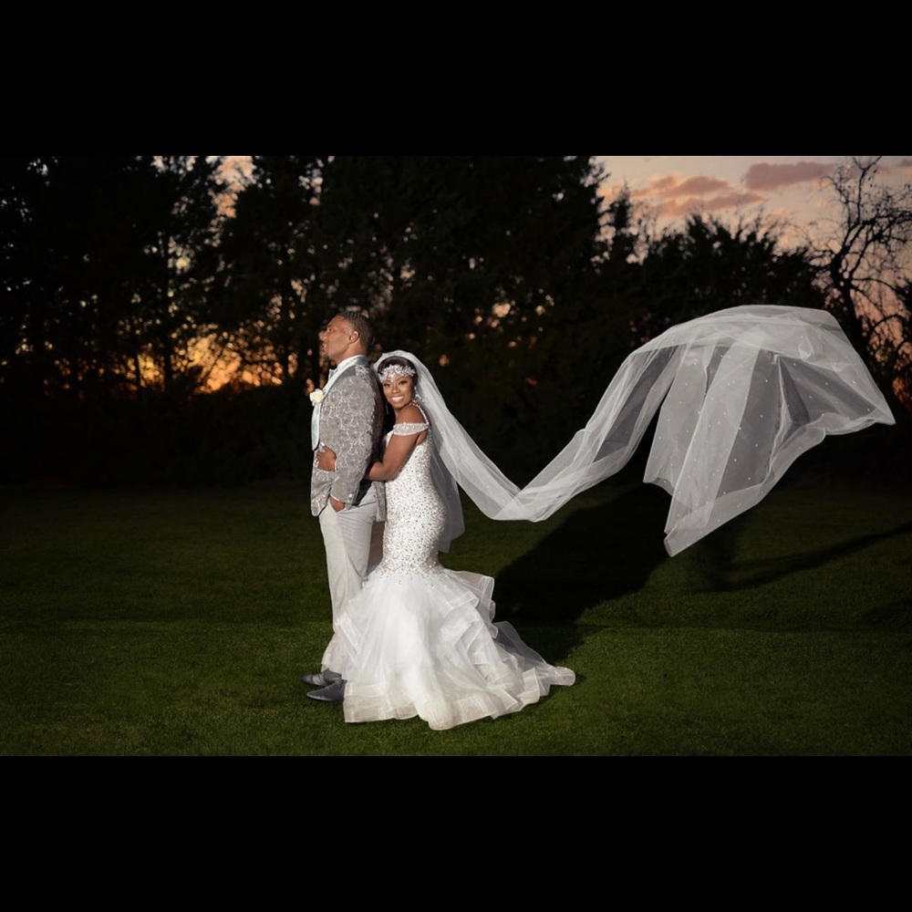 Colors Couture Wedding Dress - Picture 3 of 6
